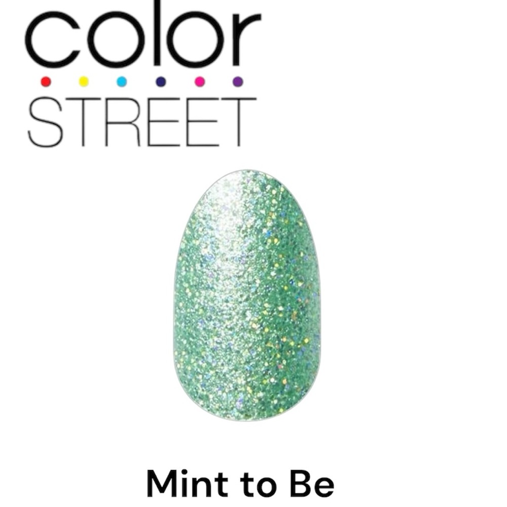 3 FOR $35: COLOR STREET Nail Strips - Mint to Be